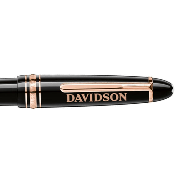 Davidson Montblanc Meisterstück LeGrand Ballpoint Pen in Red Gold Shot #2