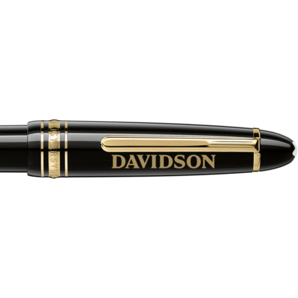 Davidson Montblanc Meisterstück Midsize Ballpoint Pen in Gold Shot #2