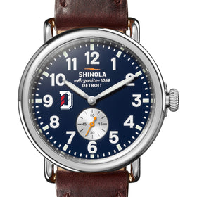 Davidson Shinola Watch, The Runwell 41 mm Midnight Blue Dial Shot #1