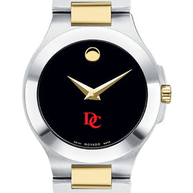 Davidson Women&#39;s Movado Collection Two-Tone Watch with Black Dial Shot #1