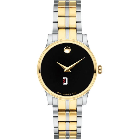 Davidson Women's Movado Collection Two-Tone Watch with Black Dial Shot #2