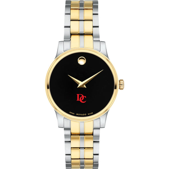 Davidson Women's Movado Collection Two-Tone Watch with Black Dial Shot #2