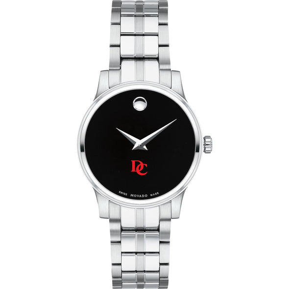 Davidson Women's Movado Stainless Steel Watch with Black Dial Shot #2