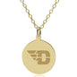 Dayton 14K Gold Pendant & Chain Shot #1