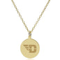 Dayton 14K Gold Pendant & Chain Shot #2