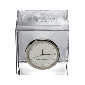 Dayton Glass Desk Clock by Simon Pearce Shot #1