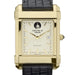 Dayton Men's Gold Quad with Leather Strap