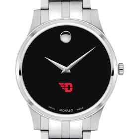 Dayton Men's Movado Collection Stainless Steel Watch with Black Dial Shot #1