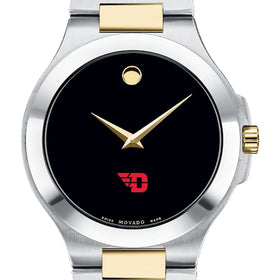 Dayton Men&#39;s Movado Collection Two-Tone Watch with Black Dial Shot #1