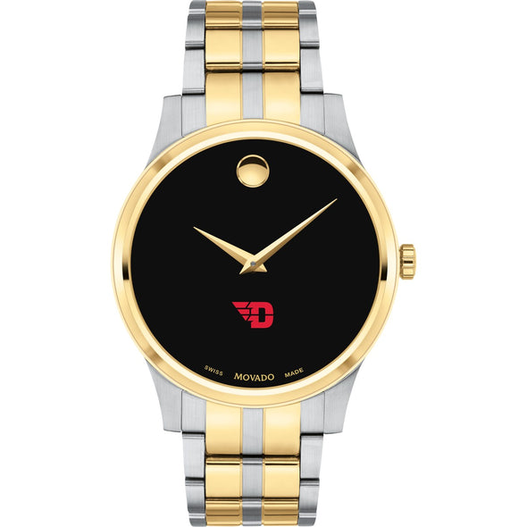 Dayton Men's Movado Collection Two-Tone Watch with Black Dial Shot #2