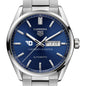 Dayton Men's TAG Heuer Carrera with Blue Dial & Day-Date Window Shot #1