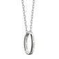 Dayton Monica Rich Kosann "Carpe Diem" Poesy Ring Necklace in Silver Shot #1