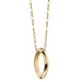 Dayton Monica Rich Kosann Poesy Ring Necklace in Gold