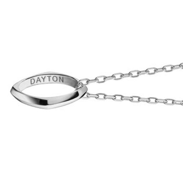 Dayton Monica Rich Kosann Poesy Ring Necklace in Silver Shot #3