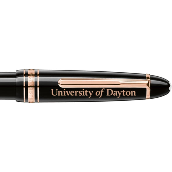 Dayton Montblanc Meisterstück LeGrand Ballpoint Pen in Red Gold Shot #2