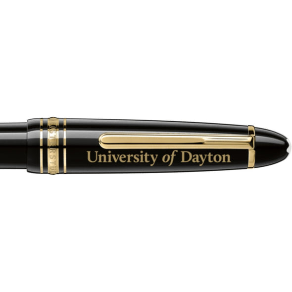 Dayton Montblanc Meisterstück Midsize Ballpoint Pen in Gold Shot #2