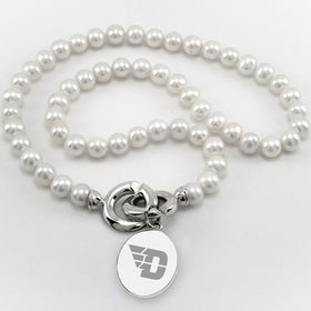 Dayton Pearl Necklace with Sterling Silver Charm Shot #1