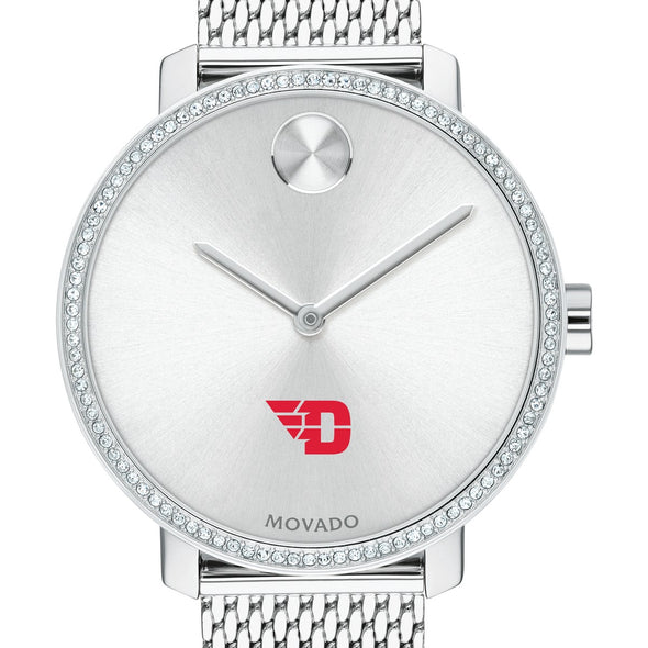 Dayton Women's Movado Bold with Crystal Bezel & Mesh Bracelet Shot #1