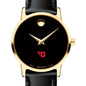 Dayton Women's Movado Gold Museum Classic Leather Shot #1