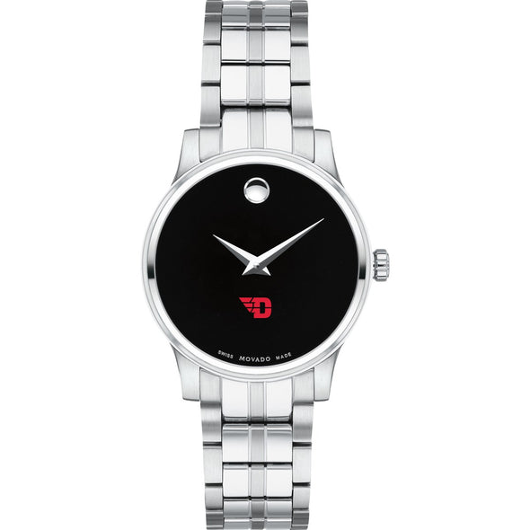 Dayton Women's Movado Stainless Steel Watch with Black Dial Shot #2