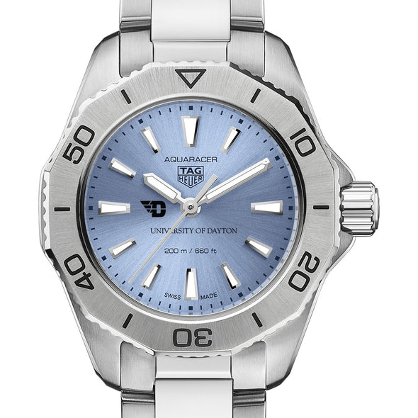 Dayton Women&#39;s TAG Heuer Steel Aquaracer with Blue Sunray Dial Shot #1