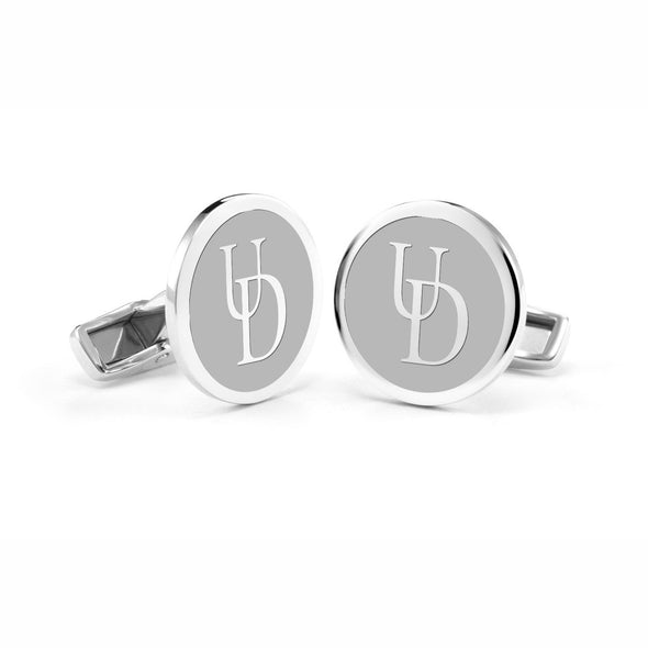 Delaware Cufflinks in Sterling Silver Shot #1
