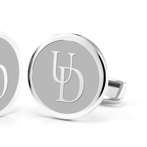 Delaware Cufflinks in Sterling Silver Shot #2