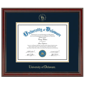 Delaware Diploma Frame, the Fidelitas Shot #1