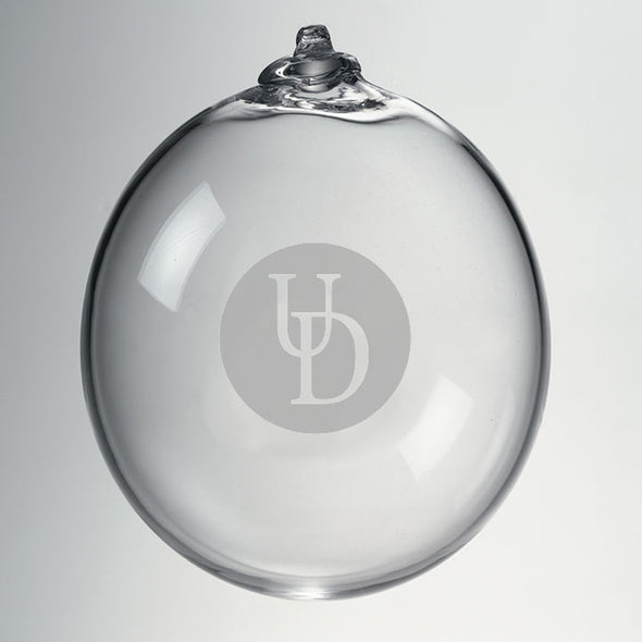 Delaware Glass Ornament by Simon Pearce Shot #2