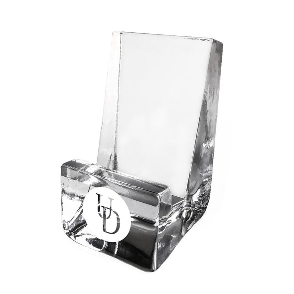 Delaware Glass Phone Holder by Simon Pearce Shot #2