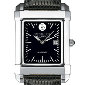 Delaware Men's Black Quad with Leather Shot #1