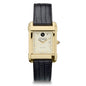 Delaware Men's Gold Quad with Leather Strap Shot #2