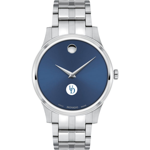Delaware Men's Movado Collection Stainless Steel Watch with Blue Dial Shot #2