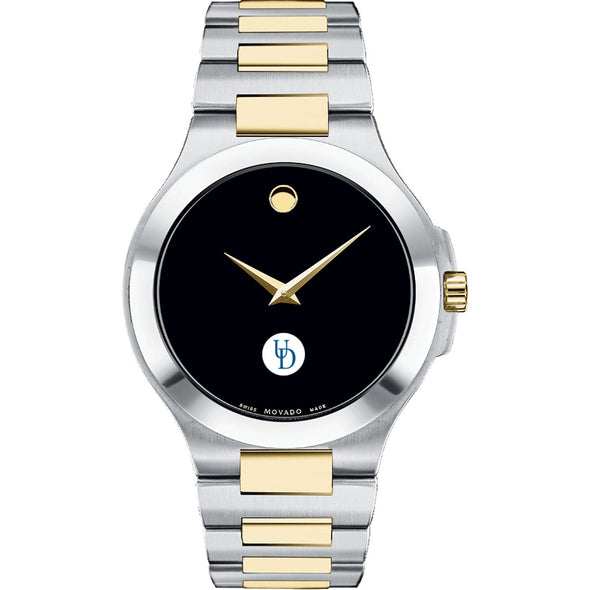 Delaware Men&#39;s Movado Collection Two-Tone Watch with Black Dial Shot #2