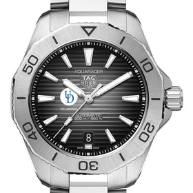 Delaware Men's TAG Heuer Steel Automatic Aquaracer with Black Dial Shot #1
