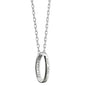 Delaware Monica Rich Kosann "Carpe Diem" Poesy Ring Necklace in Silver Shot #1