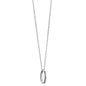 Delaware Monica Rich Kosann "Carpe Diem" Poesy Ring Necklace in Silver Shot #2