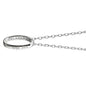 Delaware Monica Rich Kosann "Carpe Diem" Poesy Ring Necklace in Silver Shot #3