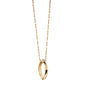 Delaware Monica Rich Kosann Poesy Ring Necklace in Gold Shot #2
