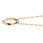 Delaware Monica Rich Kosann Poesy Ring Necklace in Gold Shot #3