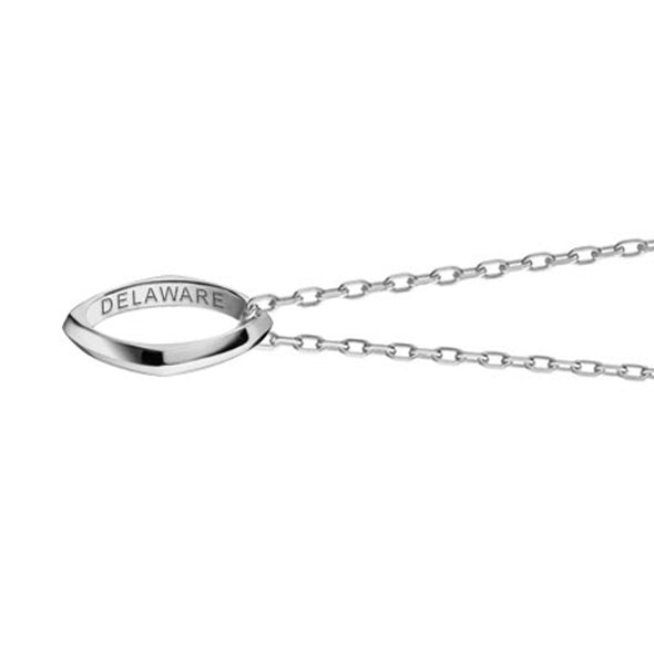 Delaware Monica Rich Kosann Poesy Ring Necklace in Silver Shot #3