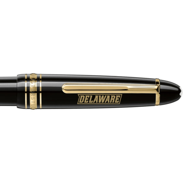 Delaware Montblanc Meisterstück Midsize Ballpoint Pen in Gold Shot #2