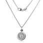 Delaware Necklace with Charm in Sterling Silver Shot #2