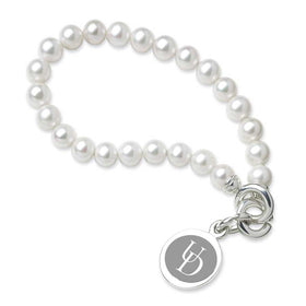Delaware Pearl Bracelet with Sterling Silver Charm Shot #1