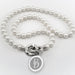 Delaware Pearl Necklace with Sterling Silver Charm