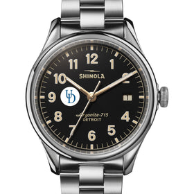 Delaware Shinola Watch, The Vinton 38 mm Black Dial Shot #1