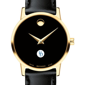 Delaware Women&#39;s Movado Gold Museum Classic Leather Shot #1