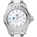 Delaware Women's TAG Heuer Steel Aquaracer with Diamond Dial & Bezel