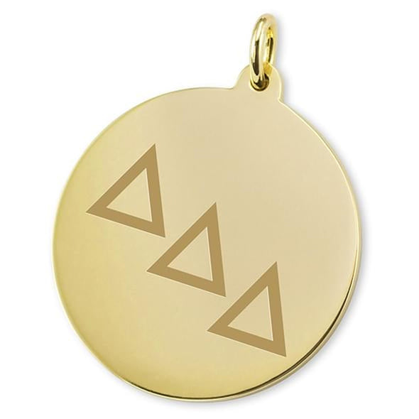 Delta Delta Delta 18K Gold Charm Shot #2
