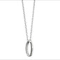 Delta Delta Delta Monica Rich Kosann "Carpe Diem" Poesy Ring Necklace in Silver Shot #1
